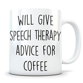 Speech therapist gift, speech therapist mug, speech therapist cup, funny speech therapist gift, speech language pathologist