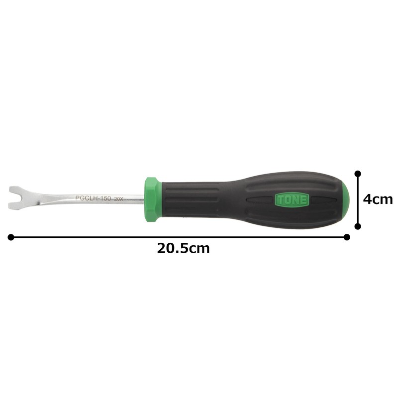 TONE Power Grip Clip Handle PGCLH-150, Green No. 1