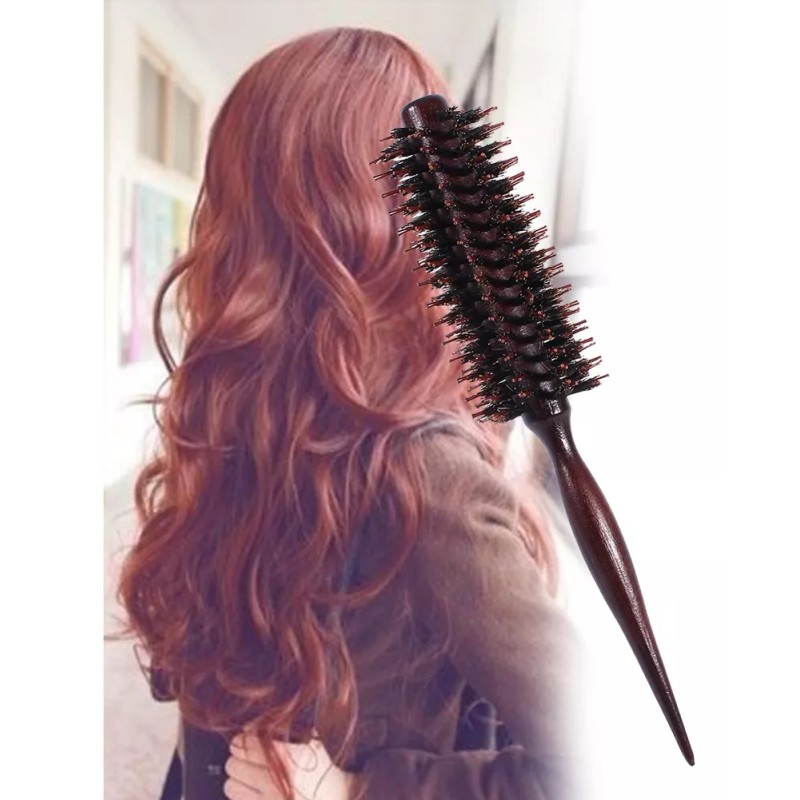 generic Pelo Rizado Antiestático Roller Professional Con Mango De Ma
