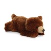 AURORA, 31740 Mini Flopsie Grizzly Bear 8" Plush Toy, Brown