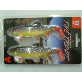 Jackson – The Trout 13 cm – Brown Trout (Brown Trout) – Pack of 2)