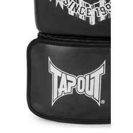 Tapout Bixby 960009 Boxing Gloves Faux Leather 12 oz Black / Off White