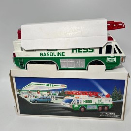 Hess Vintage Hess Gasoline 1996 Emergency Ladder Fire Truck Fire Department Toy