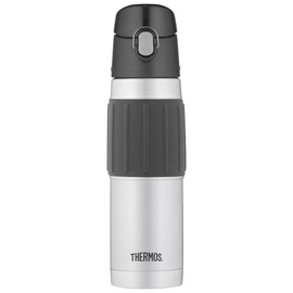 Thermos Insulated Stainless Steel Bottle with Flip Lid 530ml - Matte Steel