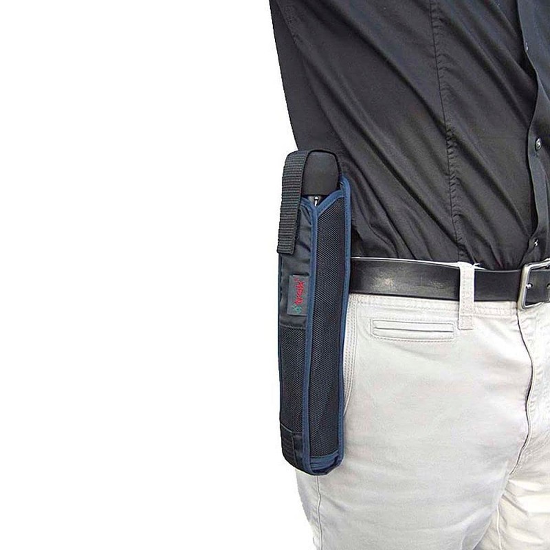 Euroschirm - Göbel Stick Umbrella marine/oliv/royal/eisblau Size:standard size