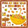 Qilery Fall in Love with Learning Bulletin Board Set Autumn