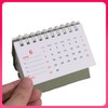 Calendar 2025-2026, Small Desk Calendar 2025-2026, Solid Color Mini Family