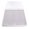 Nail Storage Box Adjustable Nail Colour Cards Display Box for