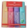 Textliner Highlighter Pen 46 Pastel Colours Pack of 4