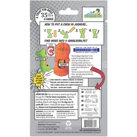 Himalayan Chews 3 Pack of Jughead Insert Dog Chew Treats, Classic, for Use with Jughead Toys