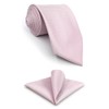 S&W SHLAX&WING Men's Necktie, Plain, Pink, General Dimensions, Weddings, Receptions,