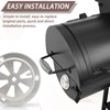 4 Pcs BBQ Smoker Air Vent Stainless Steel BBQ Grill