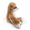 NICI 61212 Cuddly Toy Sloth Slobby 15 cm Brown Soft