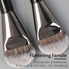 ENZO KEN Flat Foundation Brush for Liquid Makeup, Liquid Foundation