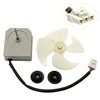 DC12V Refrigerator Evaporator Fan Motor Assembly KBL-48ZWT05-1202A for Frigidaire, Magic