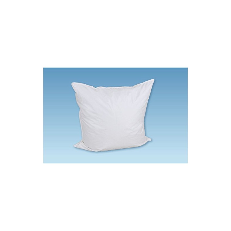 Betten-Anne Thin Pillow with Piping 60% Down 40% Feathers (White