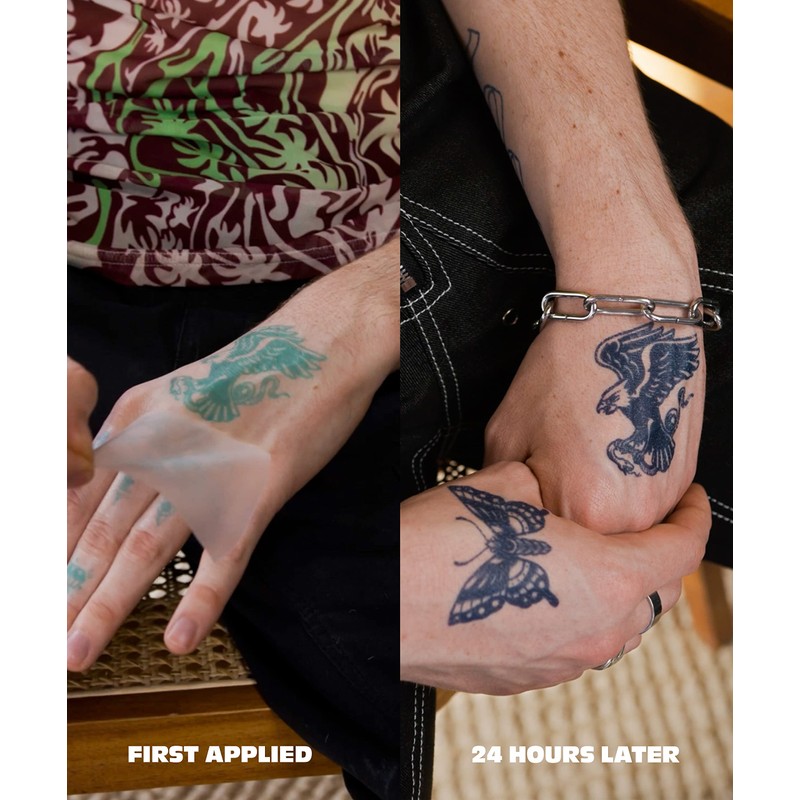 Inkbox Temporary Tattoos, Semi-Permanent Tattoo, One Premium Easy Long Lasting,