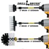Drill Brush Car Washing and Detailing Power Brush Kit with