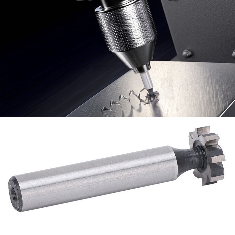 Woodruff Key Seat Cutter HSS Straight Shank TSlot Milling Cutter