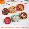Webake 3.5" Silicone Pinch Bowls for Cooking Prep, 4oz Small
