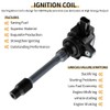 Set of 4 Ignition Coil Pack UF749 with Iridium Spark