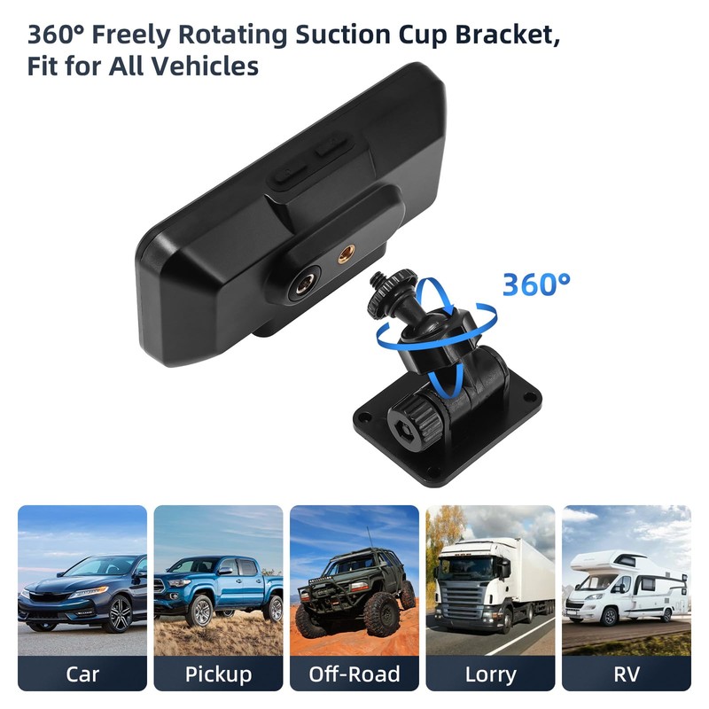 M60 Car Inclinometer Digital GPS HUD Pitch Angle Slope Meter