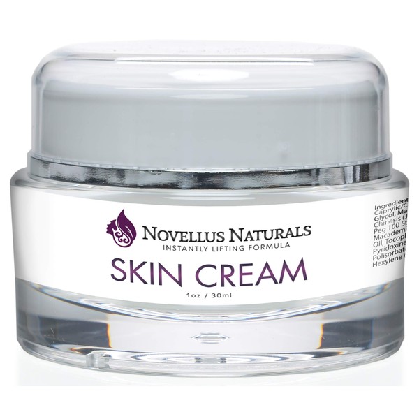 Novellus Naturals- Instant Lifting Formula- Luxury Facial Moisturizer- Anti-Aging Ingredients Designed to Diminish Fine Lines and Wrinkles, Even Skintone and Complexion- Extensive Hydration