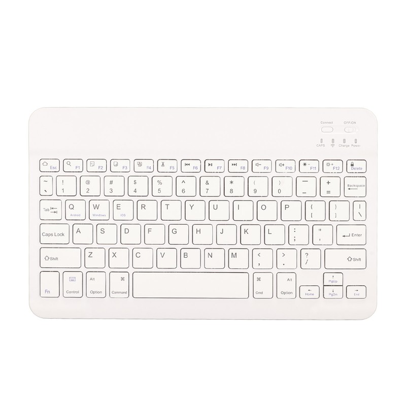 Tablet Keyboard QWERTY Layout Auto Sleep Ultra Slim BT Connection