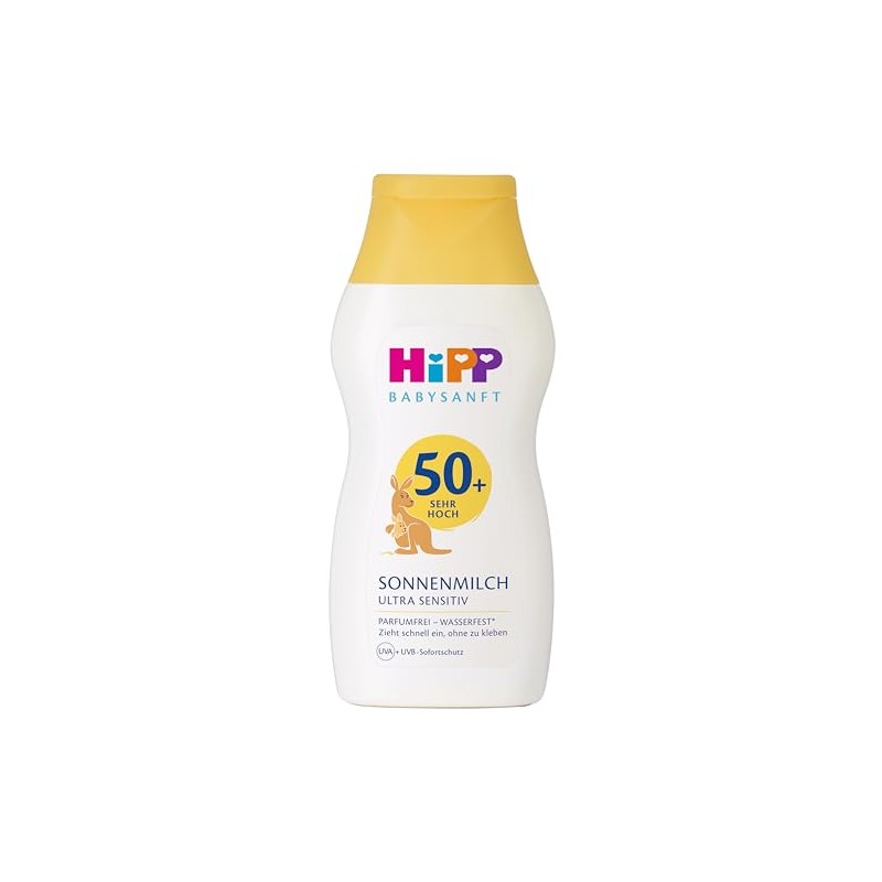 HiPP Babysanft Sun Lotion SPF50+, 200 ml