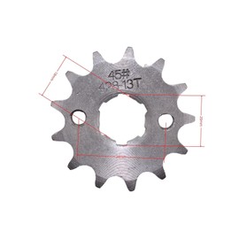 Motorcycle Engine Chain Sprocket Sprockets Small Replacement Teeth Against Sprocket for 50cc 70cc 90cc 110cc 125cc 140cc 160cc Dirt Pit Bike, Mini Bike, TaoTao, Roketa, Coolster, Sunl, ATV, Quad (428