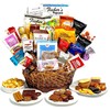 Hand-Crafted 33 Piece customizable chocolate gift basket of gourmet chocolates,