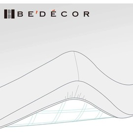 Bedecor 2 Packs Queen Mattress Protector Waterproof Protection Soft Cotton Terry Top Cover,Mattress Cover 60"×80" for Babies Pregnant Women Incontinent Persons Deep Pocket to 18" White