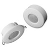 QWYEURO 2 in 1 PIR Sensor Detector Flush/Surface Ceiling Mounting