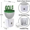 Uanvaha Golf Ball Night Light Half Golf Ball with Grass