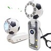Aprilmin Portable Handheld Turbo Fan with Ice Cooling,rechargeable soccer fan,Powerful