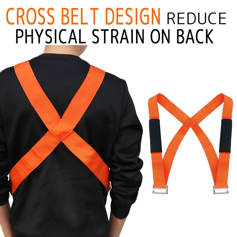 Moving Straps 2-Person Lifting and Moving Systems for Moving Furniture,