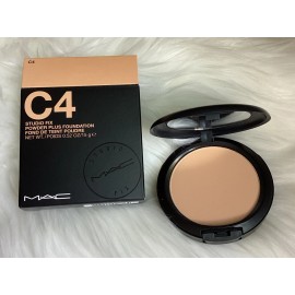 M·A·C MAC Studio Fix Powder Plus Foundation C4 ~ 0.52oz/15g Full Size NIB