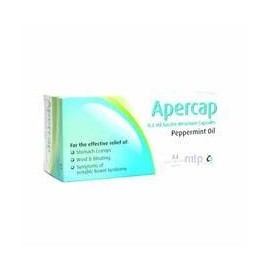 Apercap Peppermint Oil Gastro-Resistant Capsules 84