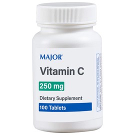 MAJOR Major Vitamin C 250 Mg - Dietary Supplement - 100 Tablets