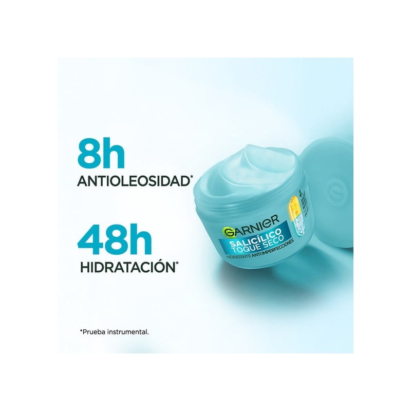 Hidratante Garnier Toque Seco Anti-imperfecciones con Acido Salicílico 85g