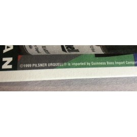 Pilsner Urquell Very Bohemian The First Pilsner On Earth 1999 Coaster