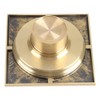 4x4 Inch Brass Square Anti-Odor Floor Drain, Hair Catcher for