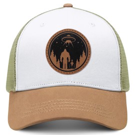 gswirmchsq Bigfoot Sasquatch Gifts, Trucker Hats Mesh Baseball Cap Big Foot Gifts for Dad Men Bigfoot Lovers