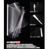 P.CREST OPP Bags Transparent with Tape, 100 Sheets, 30 Micron