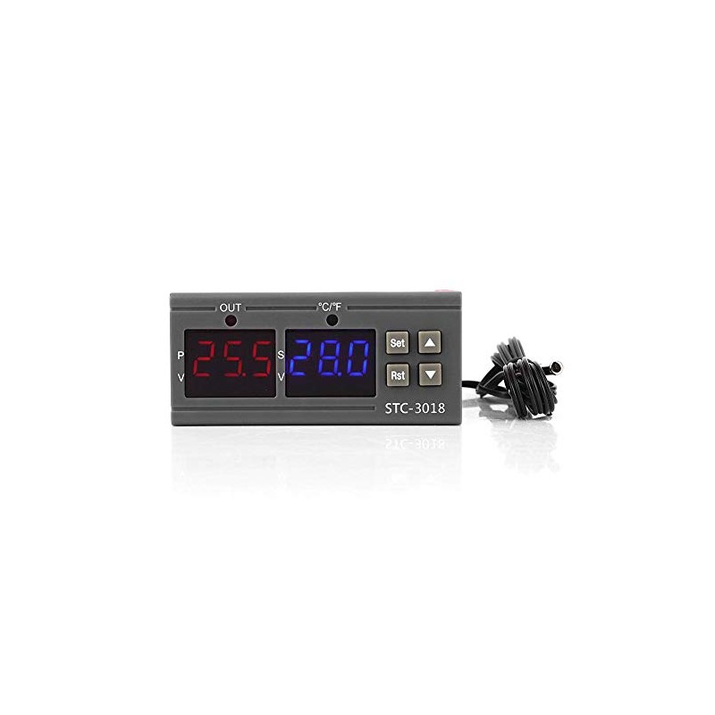 driver digital de temperatura, STC-3018, driver digital de temperatura LED,