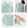 SooGree 6 Pairs Toe Topper Socks Women Invisible Socks Toe