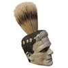 Custom Frankenstein Monster Badger Hair Shave Brush