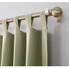 Sun Zero Easton Blackout Energy Effcient Tab Top Curtain Panel,