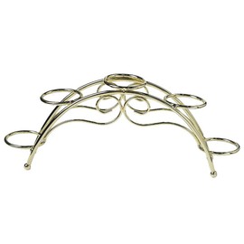 WNJZ Gorgeous Sturdy Metal Sphere Display Stand Marble Crystal Ball Holder Globe Display Room and Office Decor Egg Celestial (Gold 5 Balls Stand A)