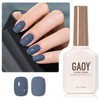GAOY Blue Gel Nail Polish, 16ml Soak Off Gel Polish,